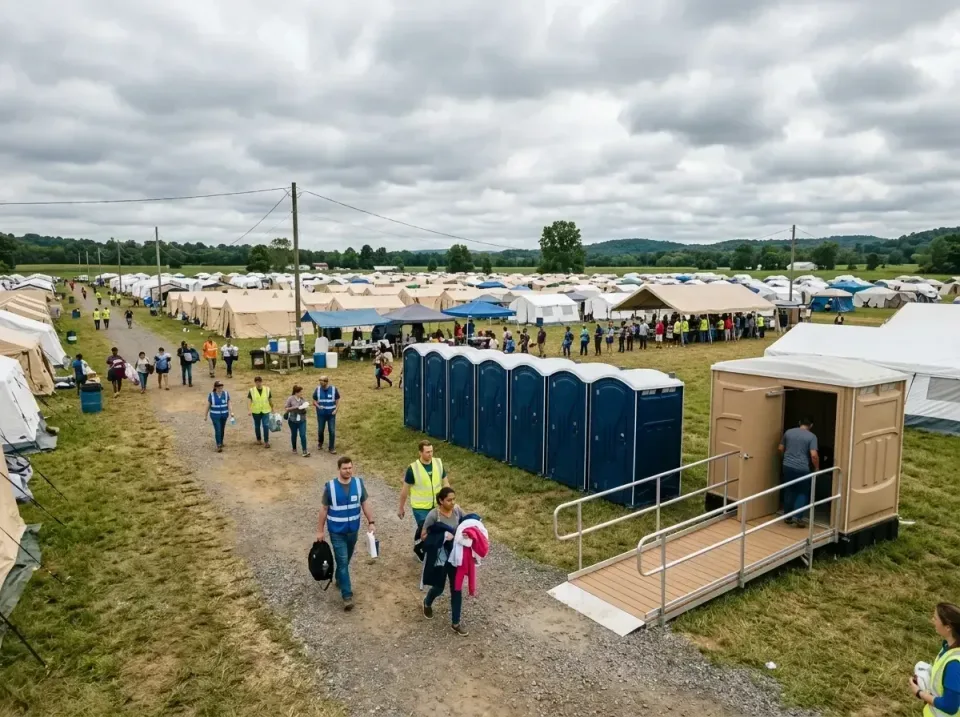 disaster-relief-camp-restrooms-010 — frequently asked questions, Dumpster & Portable Bathrooms Rental in Ladera Ranch, CA